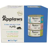 Applaws 12x70g Adult Fish Selection in Jelly kissanruoka