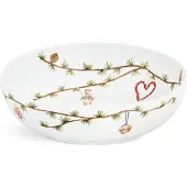 Kähler Hammershøi Christmas -kulho Ø 30 cm Valkoinen