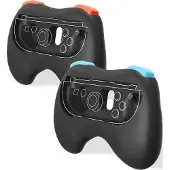 Ginza.se Freaks And Geeks - Pair of Controller Grips for 2 Joy-Cons - Black