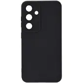 Onsala Collection silikonipintainen suojakuori Samsung S25 5G musta