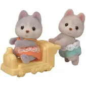Sylvanian Families Huskykaksoset