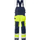 Fristads High vis avosuoja lk 2 1014 PLU, huomiokeltainen/laivastonsininen, C66