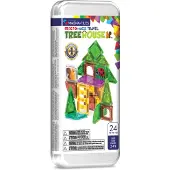 Magna-Tiles microMAGS Treehouse magneettinen matkasetti, 24 osaa