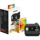Polaroid Go Gen 3 pikakamera ja värifilmi, 8 kuvaa, musta
