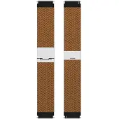 CaseOnline Punottu kellon ranneke OnePlus Watch Lite - Ruskea