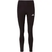 Adidas Urheiluhousut 'Essentials' tummanruskea / valkoinen