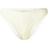 Abercrombie & Fitch Bikinihousut pastellinkeltainen / valkoinen