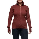 Woolpower Full Zip Jacket 400Jacket Rust Red - L