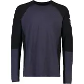 Mons Royale Men's Olympus Long Sleeve Black/Iron Kerrasto yläosat M