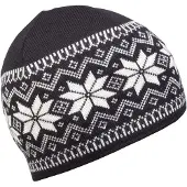 Dale of Norway Garmisch Hat Black/Offwhite/Dark Charcoal Pipot OneSize