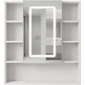 REA LED-peilikaappi Luna 70x80cm
