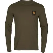 Härkila Gorm L/S T-shirt Men Willow Green M
