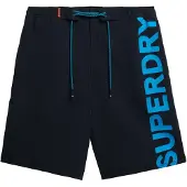 Superdry for man. M3010238A Classic navy swimming costume (L), Beachwear, Recycled Polister, Sustainable