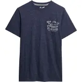 Superdry for man. M1012276A Relaxed Industrial T-shirt navy (XL), Casual, Cotton, Short sleeve