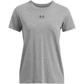Under Armour Toiminnallinen paita 'Rival Core' meleerattu harmaa / musta