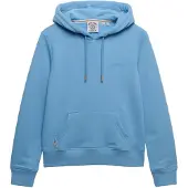 Superdry for woman. W2012667A Essential Logo sweatshirt blue (XS), Casual, Cotton