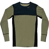 Devold Lauparen Merino 190Shirt Man Ink/Lichen/Black - L