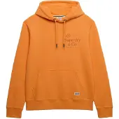 Superdry for man. M2014538A Sweatshirt 1954 Company orange (XXL), Casual, Cotton
