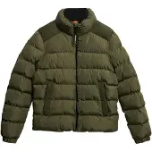 Superdry for man. M5012287A Sports Puffer Jacket green (S), Casual, Polyester