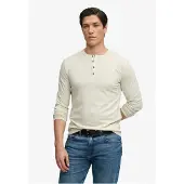 Superdry Slub Grandad Pitkähihainen T-paita
