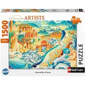 Nathan Editions - 016182 - 1500 bitars pussel - Asiens underverk