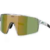 Bliz P001S Transparent White Aurinkolasit brown w green multi Koko Uni
