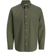 Jack & Jones Breeze Linen Blend Pitkähihainen Kauluspaita