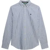 Superdry for woman. W4010565A Slim fit oxford shirt blue (XS), Casual, Cotton, Long sleeve