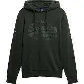 Superdry for man. M2014417A Green Tonal Hoodie (XXL), Casual, Cotton