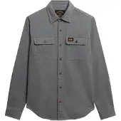 Superdry for man. M4010723A Trailsman blue shirt (XL), Casual, Cotton, Long sleeve