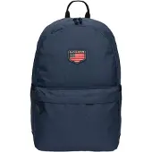 Superdry for woman. Y9110273A Backpack with patches Classic Montana blue (OSFA), Casual, Polyester