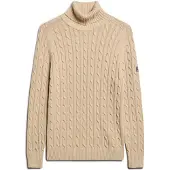 Superdry Slouchy Cable Korkeakauluksinen Neulepaita