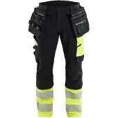 Blakläder 1145 ToolRig Highvis 4-way Stretch työhousut