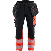 Blakläder 1145 ToolRig Highvis 4-way Stretch työhousut