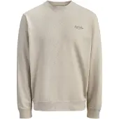 Jack & Jones Jjearchive Graphic Sweat Cn Sn Jnr - Beige - 140