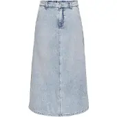 ONLY Onlmindy Hw Loose Dnm Skirt Noos - Blue - S