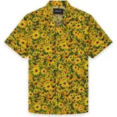 Lyle & Scott Wild Garden Print Resort Shirt - Multi/patterned - S