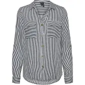 Vero Moda Pusero 'VMBumpy' musta / valkoinen