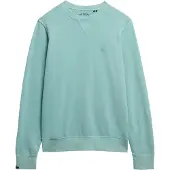 Superdry for man. M2014174A Essential classic sweatshirt turquoise (XXL), Casual, Cotton
