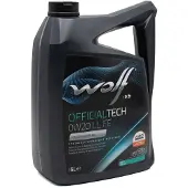 WOLF Officialtech Ll Fe Sae 0w-20 Moottoriöljy 5l