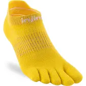 Injinji Women's Run Lightweight No-Show Lemon Urheilusukat 35-40