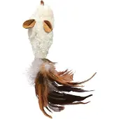 Kong Feather Mouse kissanlelu 3kpl
