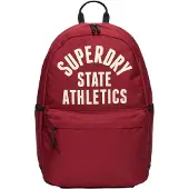Superdry unisex. W9110429A Athletic Montana Backpack red (OSFA), Casual, Polyester