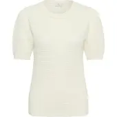 Kaffe Kavivian Knit Pullover - Cream - M