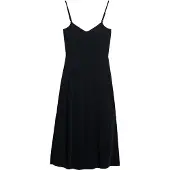 Superdry for woman. W8011419A Black open back knit dress (L), Casual, Viscose, Modal, Sleeveless / Straps
