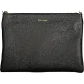 Coccinelle Best Crossbody-laukku Nahka 28 cm Musta