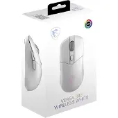 MSI Versa 300 Wireless, Oikeakätinen, Optinen, RF Wireless + Bluetooth + USB Type-C, 8000 DPI, Valkoinen (S12-4301440-CLA)
