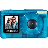 Rollei Compactline Pocket Transparent digikamera, sininen