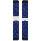 CaseOnline Punottu kellon ranneke Garmin Forerunner 70 - Sininen