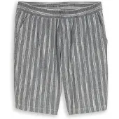 Tom Tailor Structured Linen Optic Beach Shorts - Multi/patterned - S